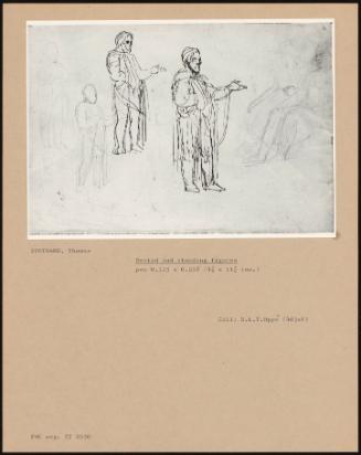 Seated And Standing Figures