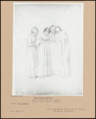 Four Girls Reading