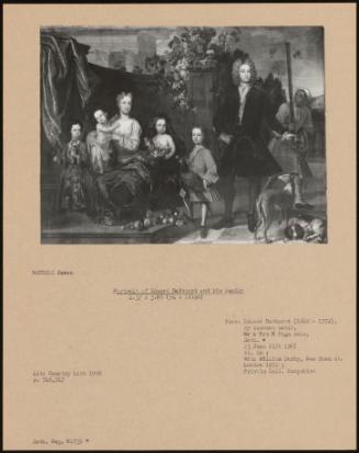 Portrait Of Edward Bathurst And His Family