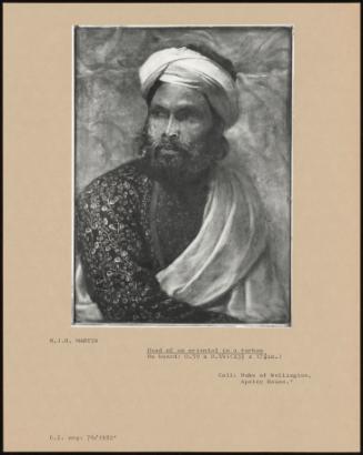 Head Of An Oriental In A Turban