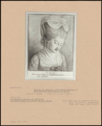 Miss E. E. Burrell, Afterwards Duchess Of Hamilton And Marchioness Of Exeter