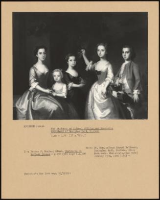 The Children Of Colonel William And Henrietta Townshend Of Honigham Hall, Norfolk