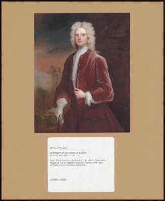 Portrait Of Sir Edward Bacon