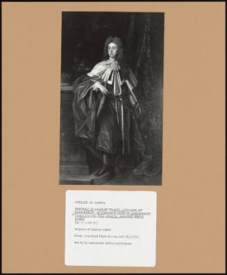 Portrait Of Charles Talbot, 12th Earl Of Shrewsbury, Afterwards Duke Of Shrewsbury (1660-1717/8); Full Length, Wearing Peer's Robes