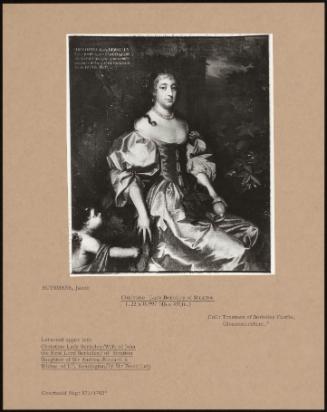 Christine, Lady Berkeley Of Stratton