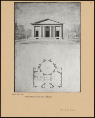 Casino Design, Plan And Elevation