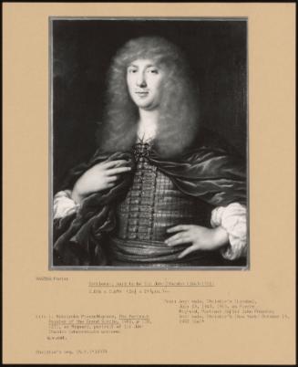 Gentleman, Said To Be Sir John Chardin (1643-1712)