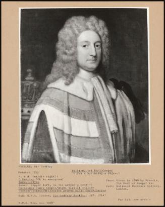 William, 1st Earl Cowper