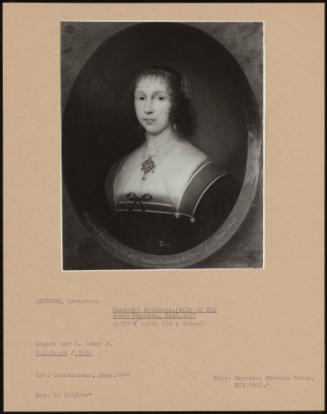 Margaret Nevinson, (Wife Of Sir James Oxenden, Kt. ) D. 1671