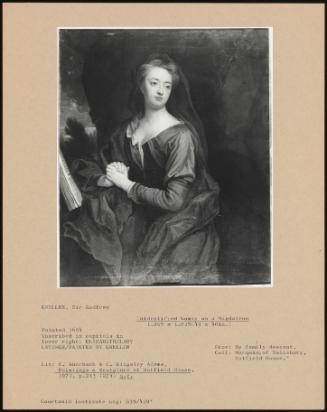 Unidentified Woman As A Magdalene