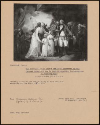 The Hostages, Tipu Sahib Two Sons Presented By The Vakeel Colam Ali Beg To Lord Cornwallis, Seringapatam, 25 February 1772