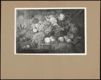 A Still-Life of Fruit and Flowers