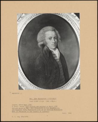 Rev. John Molesworth (1753-1811)