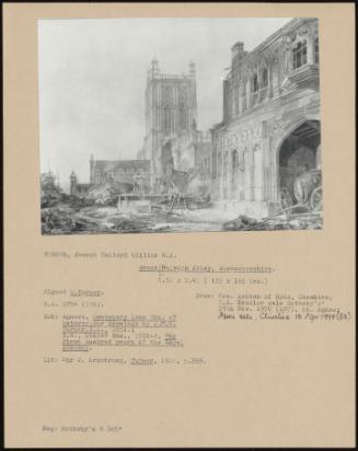 Great Malvern Abbey, Worcestershire.