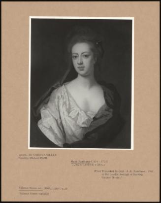 Mary Fanshawe (1674 - 1713)