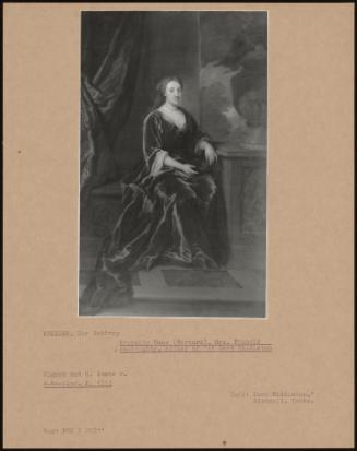 Probably Emma (Bernard), Mrs. Francis Willoughby, Mother Of 1st Lord Middleton