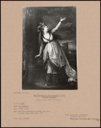 Mrs. Siddons In The Character Of The Grecian Daughter