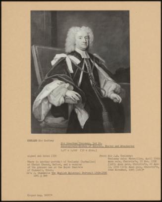 Sir Jonathan Trelawny, 3rd Bt. Successively Bishop Of Bristol, Exeter And Winchester