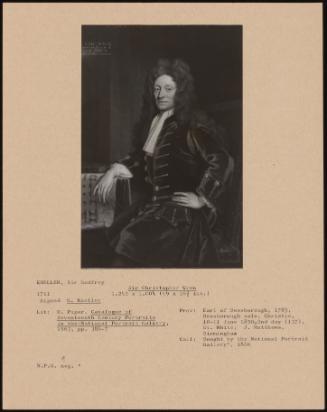 Sir Christopher Wren