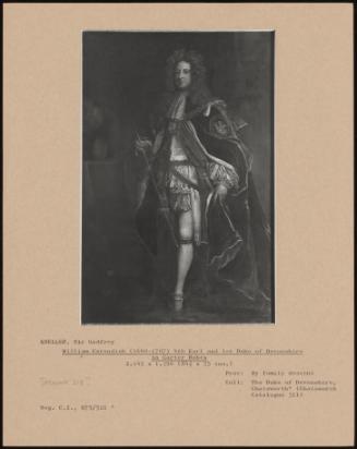 William Cavendish (1640-1707) 4th Earl And 1st Duke Of Devonshire In Garter Robes