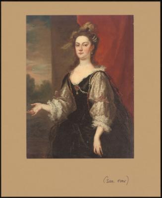 Portrait Of Katherine (d.1766), Countess Of Rockingham, Later Countess Guildford