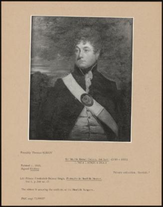 Sir Martin Brown Ffolkes, 1st Bart. (1749-1821)