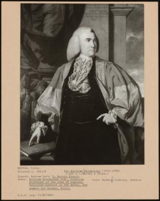 Sir William Blackstone (1723-1780)