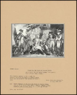 Study For The Death Of General Wolfe