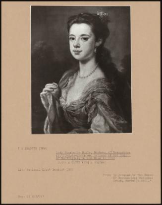 Lady Charlotte Boyle, Duchess Of Devonshire (d. 1754), Daughter And Heiress Of 3rd Duke Of Burlington, M. 4th Duke In 1748