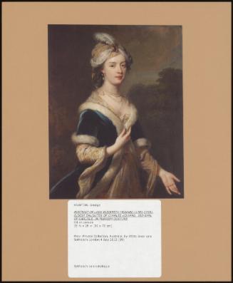 Portrait Of Lady Elizabeth Howard (1701-1739) Eldest Daughter Of Charles Howard, 3rd Earl Of Carlisle, In Turkish Costume