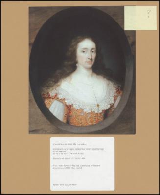 Portrait Of A Lady, Possibly Mary Chetwynd