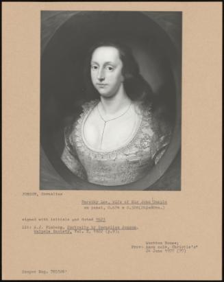 Dorothy Lee, Wife Of Sir John Temple