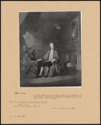 Portrait Said to Be of the Revd. William Strickland, S. J. (1731-1819), (Possibly of Walter Stickland 91729-61) S. J.