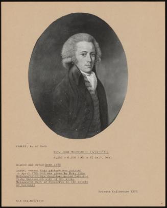 Rev. John Molesworth (1753-1811)