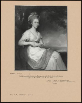 Lady Louisa Stewart, Daughter of 10th Earl of Moray