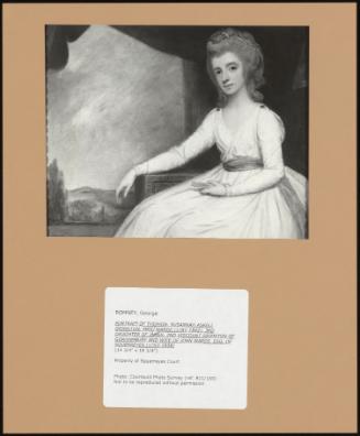 Portrait of the Hon. Susannah Askell Grimston, Mrs. Warde (1781-1842), 3rd Daughter of James, 2nd Viscount Grimston of Gorhambury and Wife of John Warde, Esq. of Squerryes (1753-1838)