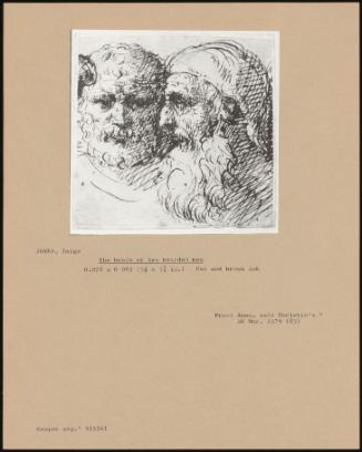 The Heads Of Two Bearded Men