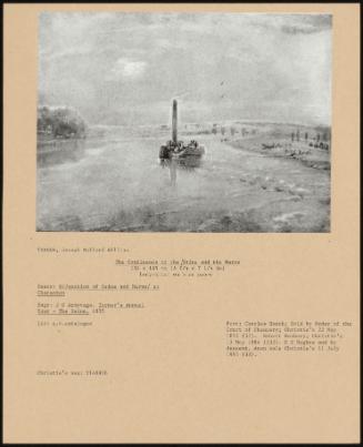 The Confluence Of The Seine And The Marne