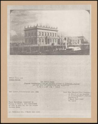 The Custom House; Baggage Examination Room And Waiting Saloons At Folkestone Harbour