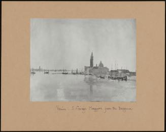 Venice: S. Giorgio Maggiore From The Dogana 1819