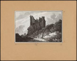 East View Of Rock Castle In Pembrokeshire