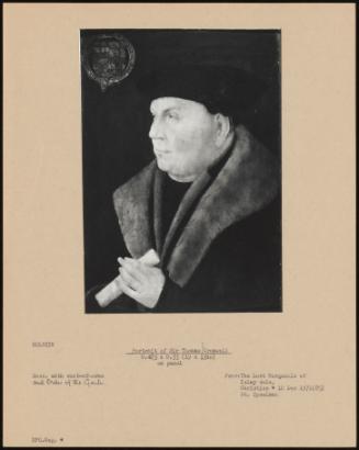 Portrait Of Sir Thomas Cromwell