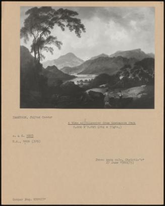 A View Of Ullswater From Gowbarrow Park