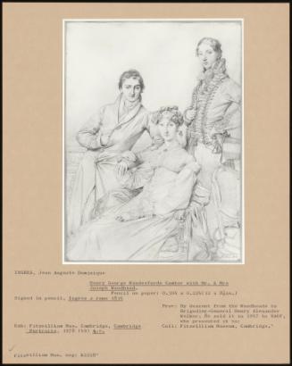 Henry George Wandesforde Comber With Mr. & Mrs Joseph Woodhead.