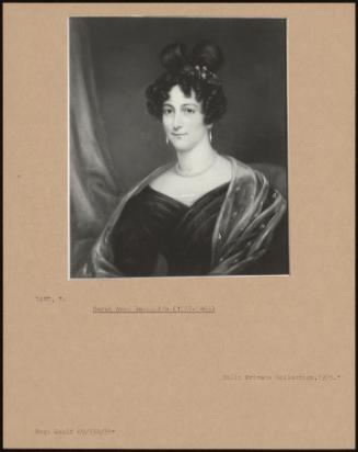 Sarah Anne Radcliffe (1777-1865)