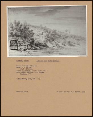 A Gazebo On A Rocky Hillside