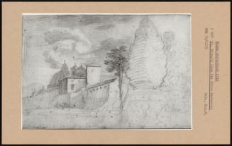 Roman Sketchbook 1746 St Peter's From The Villa Barberini