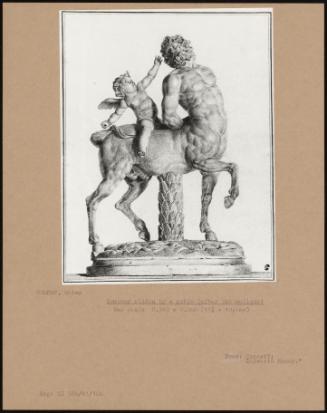 Centaur Ridden By A Putto (After The Antique)