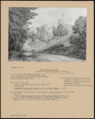 Okehampton Castle 1794