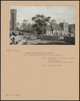 A Pele Tower And A Village Church